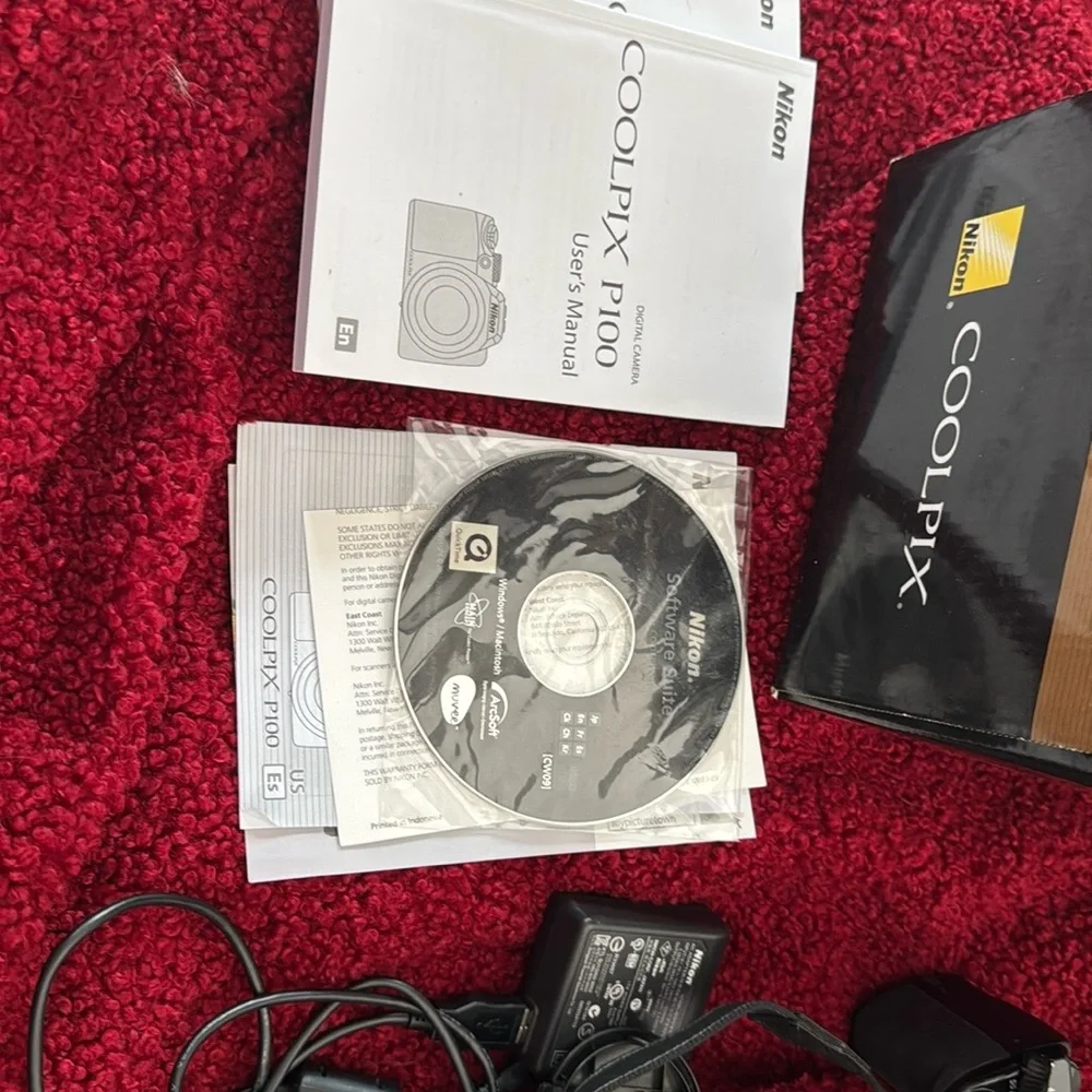 Nikon CoolPix P100 Black Digital Camera with Professional Features